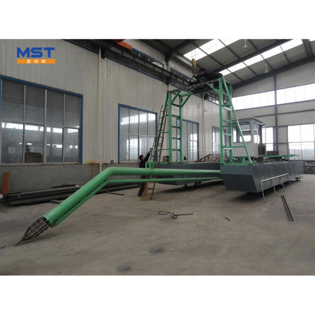 The brief introduction to long boom small sand dredging water jet suction machine