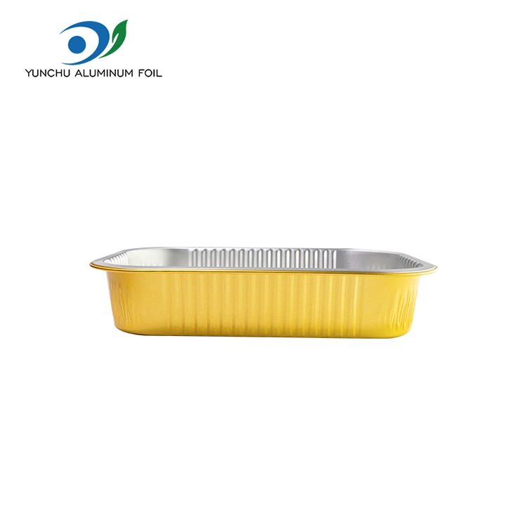 Smoothwall Aluminum Foil Containers for Fast Food Applications
