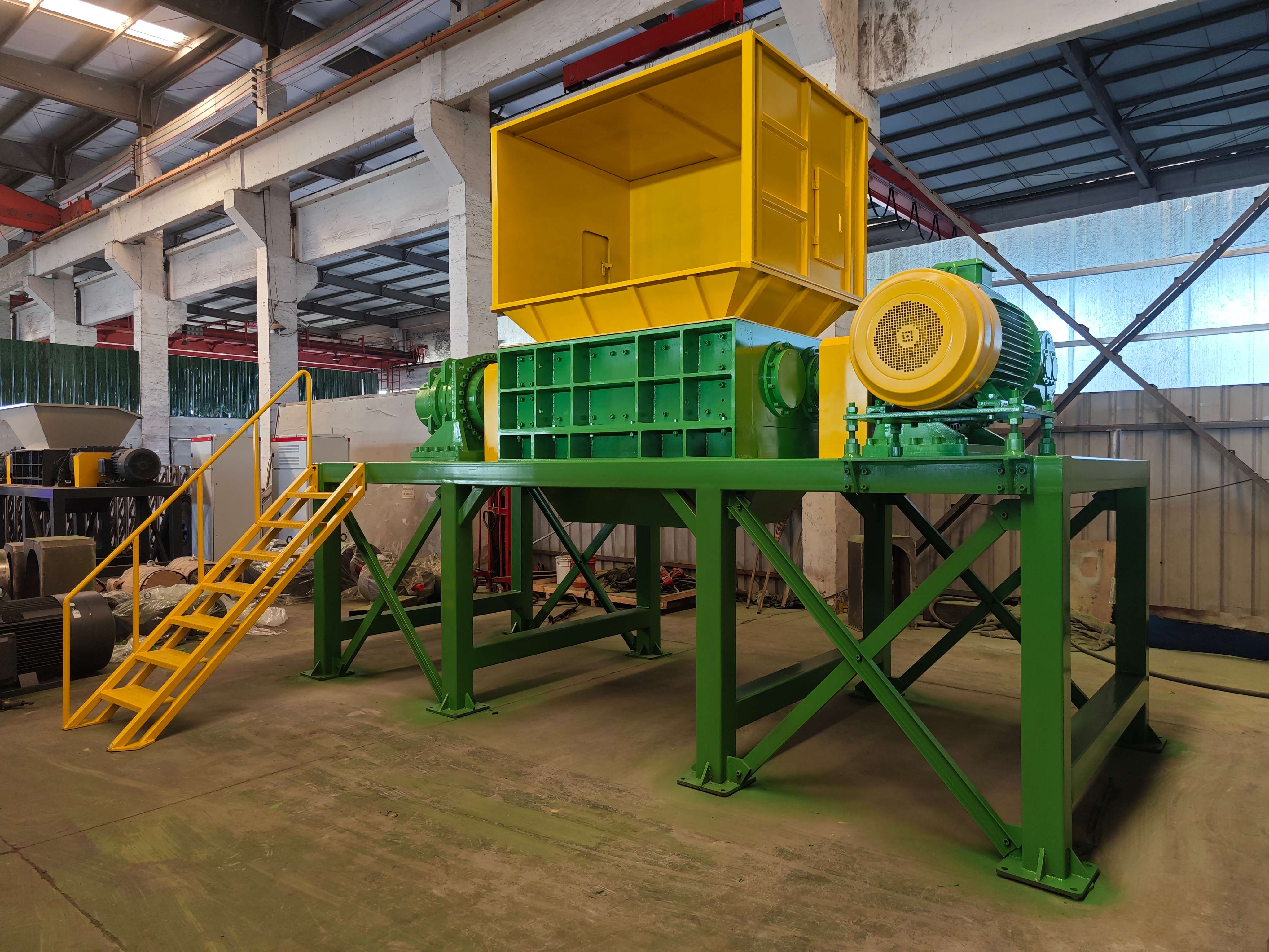 Enhance Waste Management with High-Quality China Double-Shaft Shredders